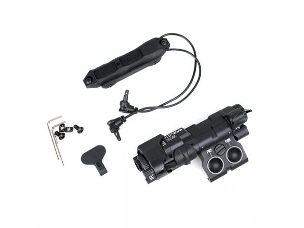 G DIJIA Aluminum MAWL-C1 IR Green Laser Aiming Device Replica ( BK )